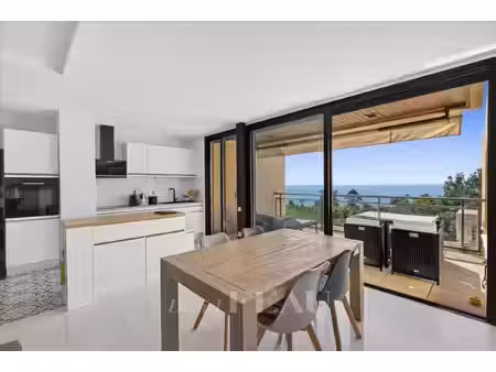 cannes vallauris - appartement avec vue mer exceptionnelle