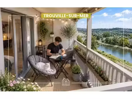 vente appartement neuf 1 pièces 35m2 trouville-sur-mer - 244000 € - surface privée