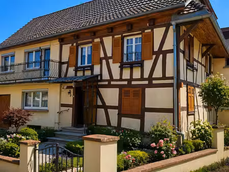 maison type alsacienne