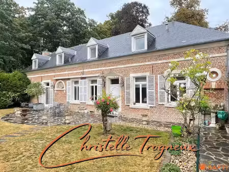 vente maison 5 pièces 200 m² crouy-saint-pierre (80310)
