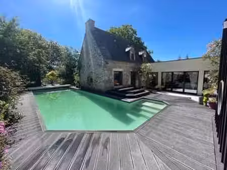 vente maison piscine à pluméliau-bieuzy (56930) : à vendre piscine / 190m² pluméliau-bieuz