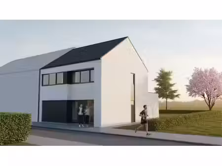 nieuw te bouwen halfopen bebouwing te sint-pieters-leeuw