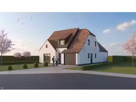 nieuw te bouwen open bebouwing te geluwe