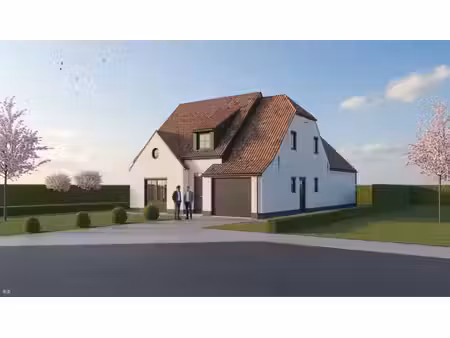 nieuw te bouwen open bebouwing te ieper