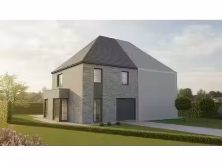 nieuw te bouwen halfopen bebouwing te oostende