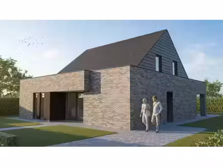 nieuw te bouwen open bebouwing te wontergem