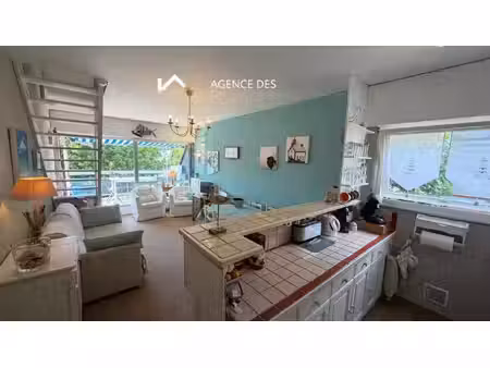 carnac 50m plage beaumer et 500m super u appartement 3 pièces 42.53 m2 habitable 49.46m²..