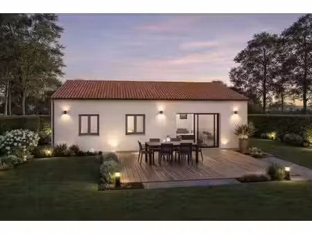 terrain avec maison neuve à vendre
