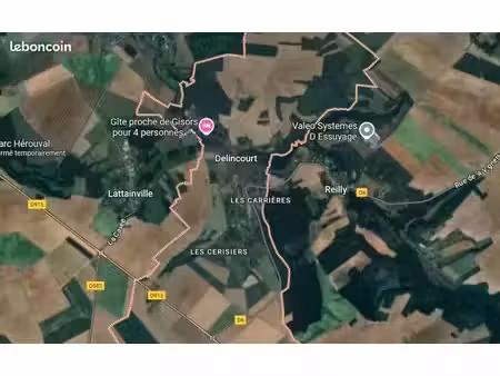 terrain 670 m² delincourt
