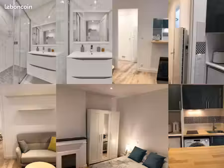 f2 meublé a louer centre