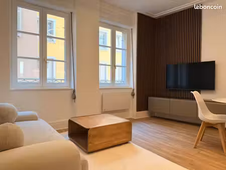 t3 meublé rénové – strasbourg hypercentre