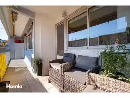 nice ouest – cassin / kirchner | 3 pièces traversant avec grand balcon  vue dégagée et ape