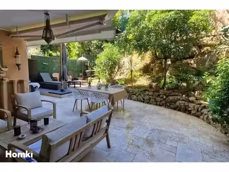 appartement en rez-de-jardin quartier des vallergues cannes