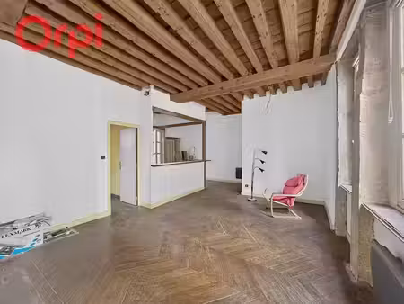vente appartement 3 pièces 57 m² à lyon 1er (69001)  220 000 €