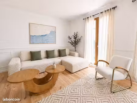 appartement meublé 75 m² – terrasse  climatisation  grand garage – 6 mois max