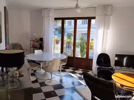 3 pièces meublé – quartier des poètes – calme & charme – nice nord