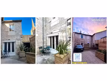 maison de ville meublée 91 m² — rue taury  quartier mairie  niort