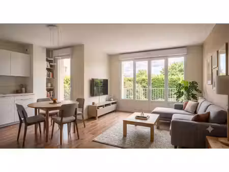 bel appartement 2 pièces à proximité immédiate des transports avec balcon !