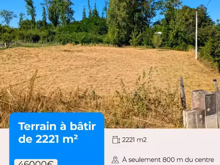 terrain à vendre de 2 221 m² bletterans (39)
