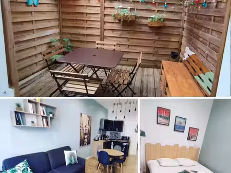 appartement meublé 41 m² avec terrasse 6.5m2  climatisation et parking – bordeaux capucins