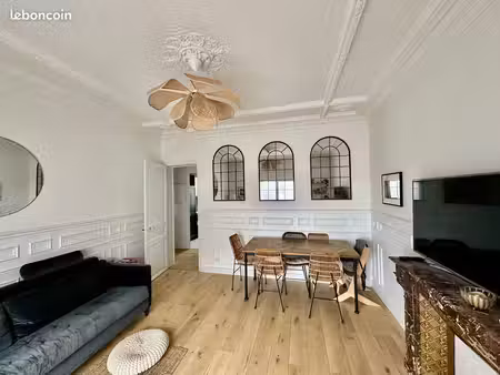 appartement de charme – lumineux 3 pièces avec balcon  à deux pas de la marne
