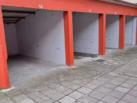 3 box garage à vendre à jette  rue ferdinand lenoir