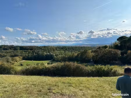 terrain de 980 m2 +permis de construire accepté+travaux réalisés