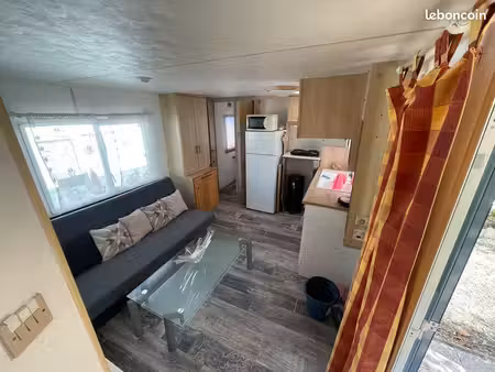 mobil-home 2 chambre sur parcelle dans le var