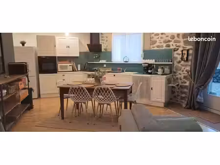 appartement  climatisé  meublé 3 pièces
