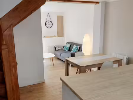 maison meublée 55 m² – 1 chambre – jardin – entièrement équipée