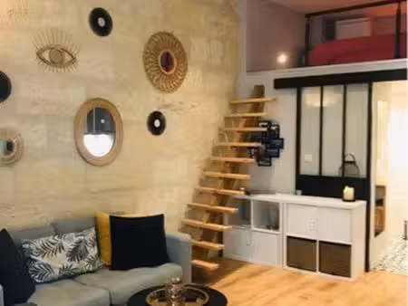 studio 21 m2+ mezzanine +balcon