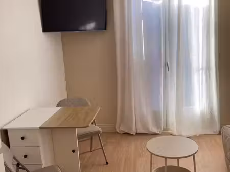 studio meublé à louer à l’année