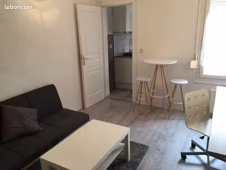 f1 meublé de 20m2