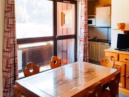 la norma – 6 pers – vue pistes – pied des pistes – balcon – parking