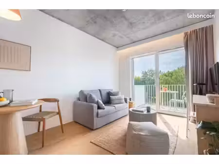 t2 meublé & ultra-équipé dans résidence de coliving à 10 minutes du centre-ville de lille