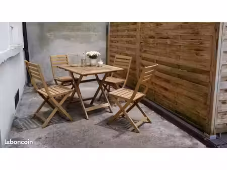 t1 bis- 35m2- terrasse privée- hyper centre-ville