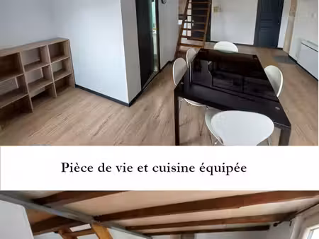 appartement t1 bis avec terrasse – 36 m² – entièrement rénové