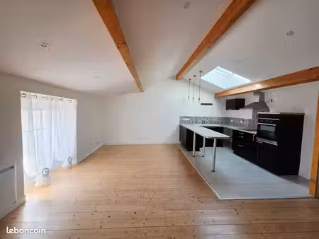 maison de ville 70m2 + garage 20m2