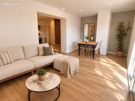 bel appartement t3  76m2 entièrement rénové – vue pyrénées  climatisation – idron