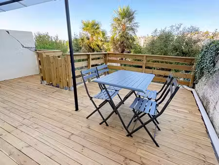 t2 en duplex  terrasse et jardin  victor hugo