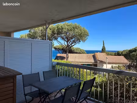 studio vue mer sainte maxime