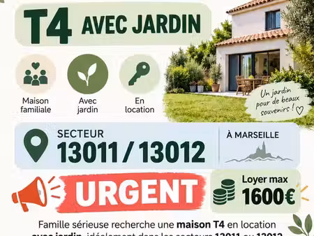 a la recherche d'une maison t4