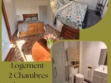logement independant 2 chambres  atypique avec parking