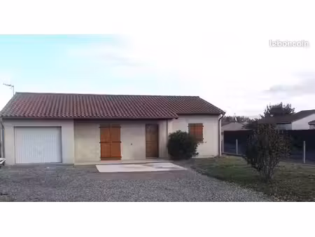 maison individuelle avec jardin de 600m2