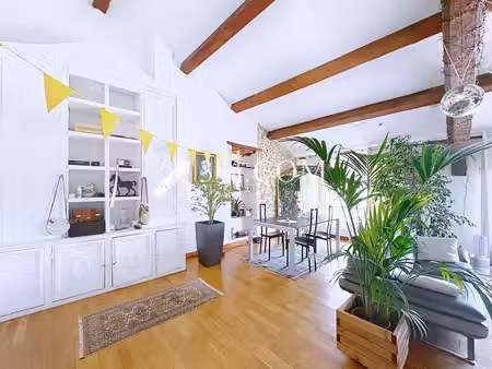 narbonne - cours mirabeau appartement de caractère de 133 m² au dernier étage  face au can