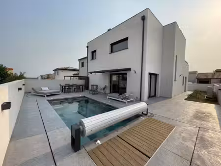 villelongue dels monts - magnifique villa contemporaine avec piscine - 3 chambres