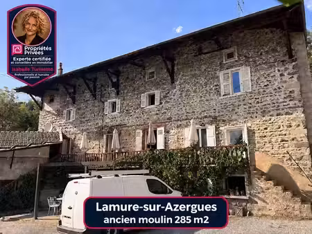 vente maison 9 pièces 285 m² à lamure-sur-azergues (69870)  255 000 €