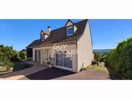 gargenville -maison familiale avec vue panoramique sur la vallée de la seine