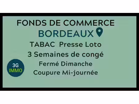 vente locaux professionnels à bordeaux (33000)  267 000 €