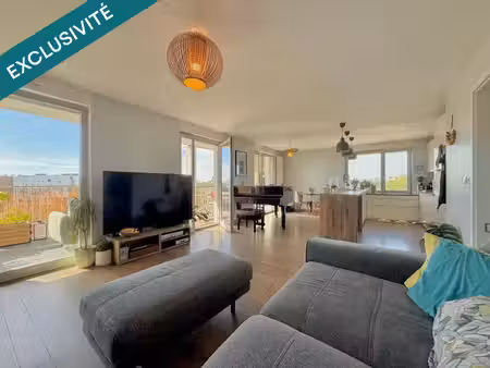 vente appartement 3 pièces 77 m² strasbourg (67100)